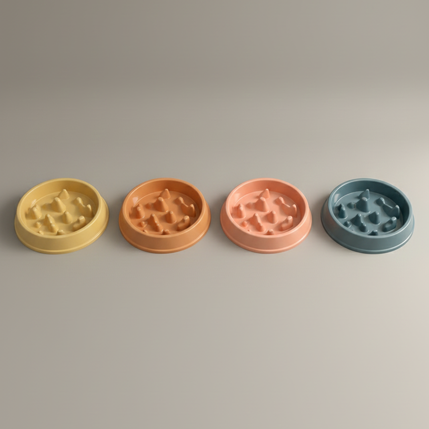 Comedero Lento Anti Ansiedad para Perros y Gatos