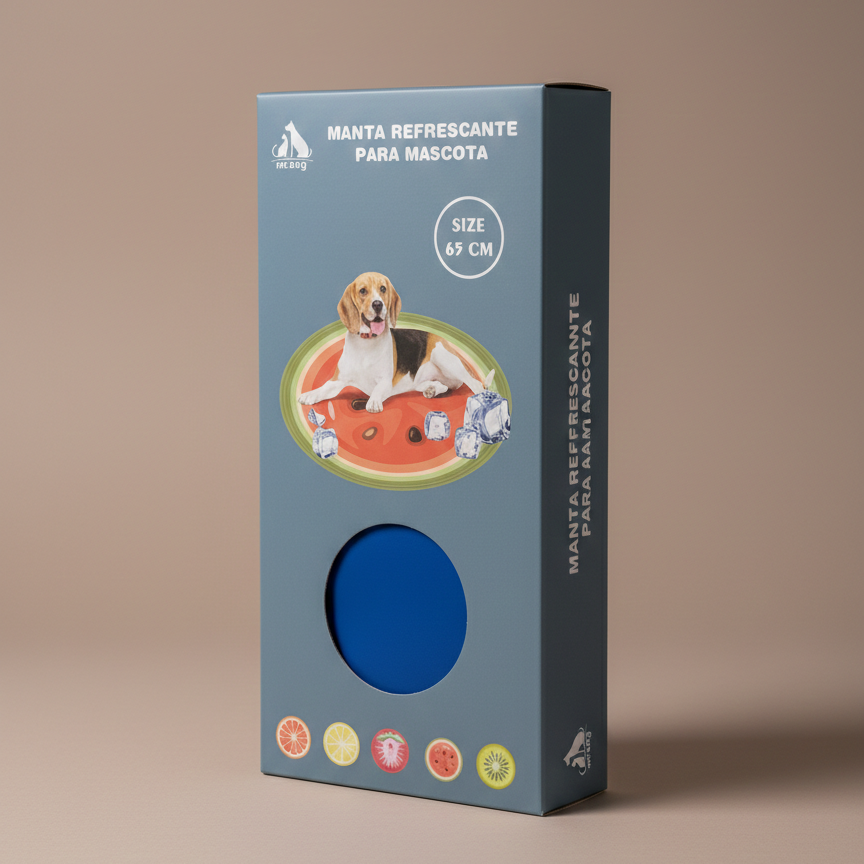 Manta Refrescante Grande de Gel para Mascotas (65 CM)