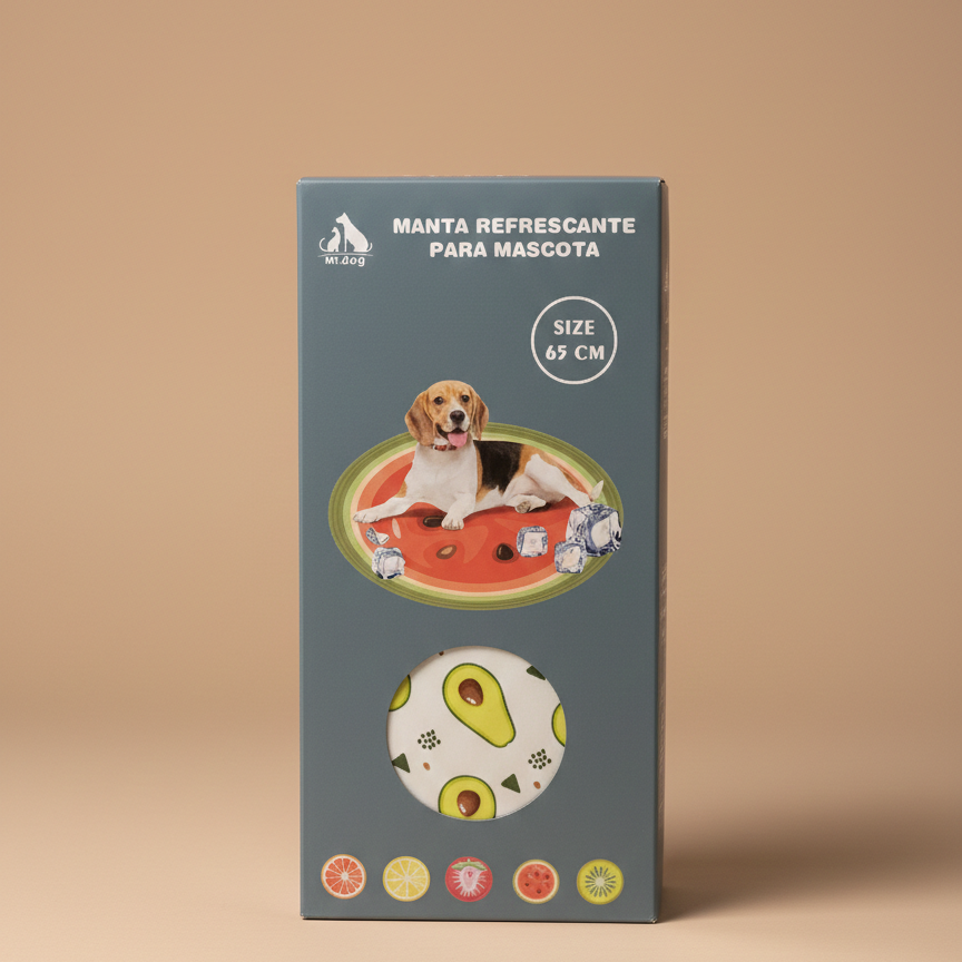 Manta Refrescante Grande de Gel para Mascotas (65 CM)