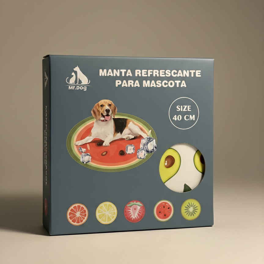 Manta Refrescante de Gel para Mascotas (40 CM)