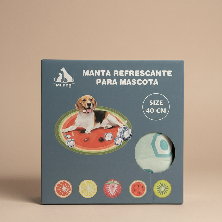 Manta Refrescante de Gel para Mascotas (40 CM)