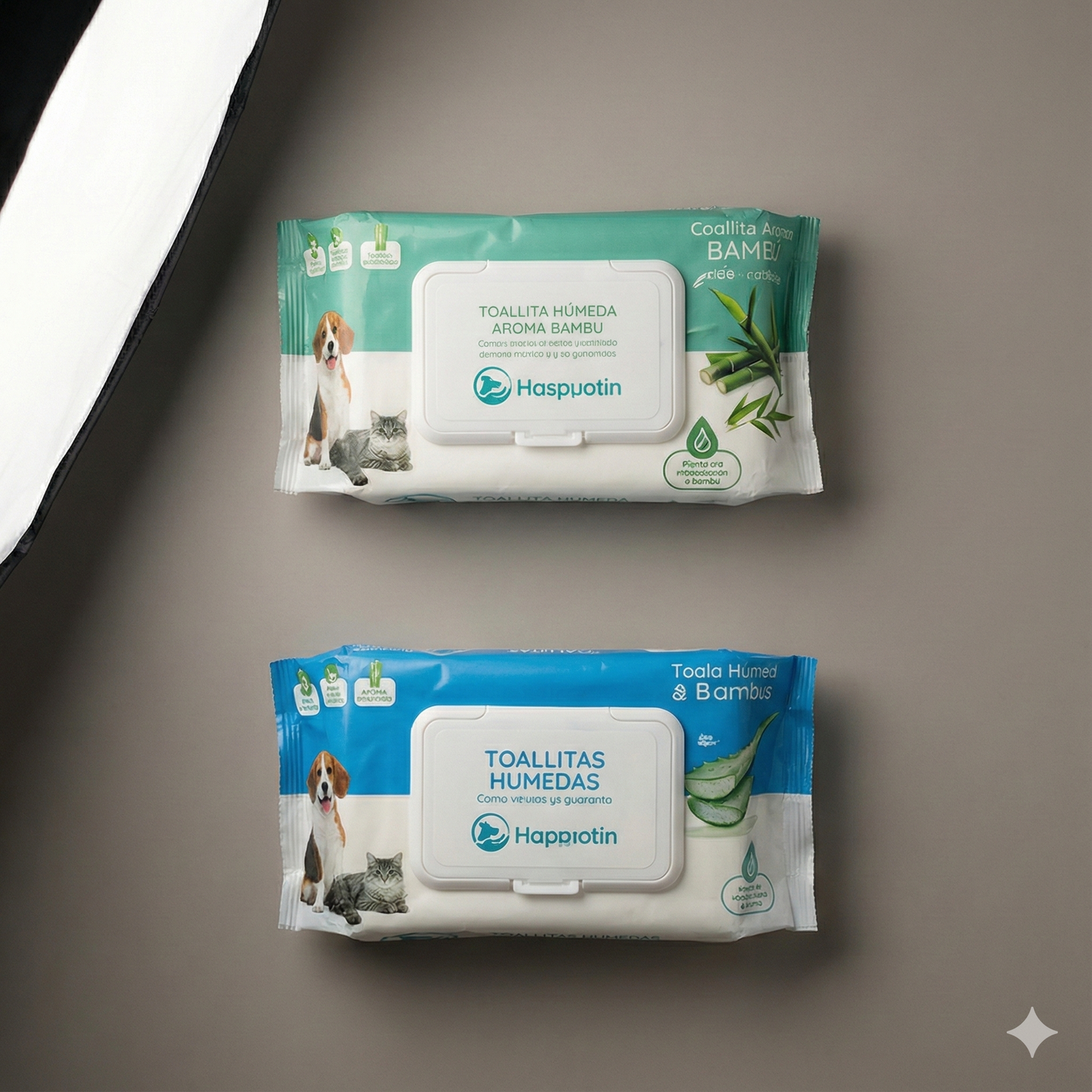 Toallitas Húmedas Limpiadoras y Desodorantes para Mascotas (50 Uds)